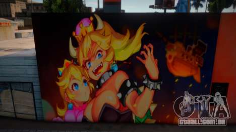 Mural Peach para GTA San Andreas