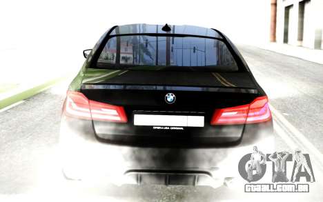 BMW M5 F90 black series para GTA San Andreas