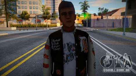 Um cara em uma roupa da moda 1 para GTA San Andreas