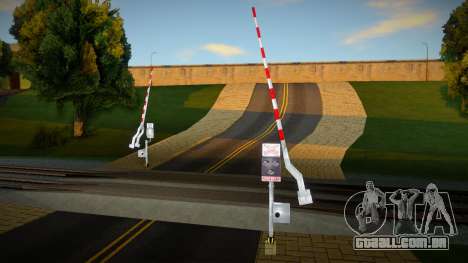 Railroad Crossing Mod Slovakia v26 para GTA San Andreas