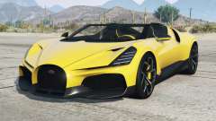 Bugatti W16 Mistral Banana Yellow [Replace] para GTA 5