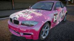 2012 BMW 1 Series M Coupe Love Live Itasha para GTA San Andreas
