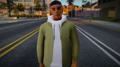 Um cara em uma roupa verde para GTA San Andreas