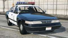 Ford Crown Victoria LSPD Rich Black [Replace] para GTA 5