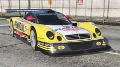 Mercedes-Benz CLK LM AMG Coupe Banana Yellow [Add-On] para GTA 5