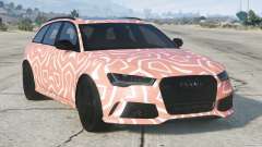 Audi RS 6 Avant Rose Bud para GTA 5