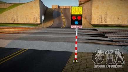 Railroad Crossing Mod Slovakia v4 para GTA San Andreas