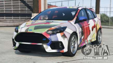 Ford Focus RS Rock Blue [Add-On] para GTA 5