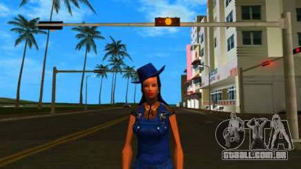 Texan Girl White para GTA Vice City