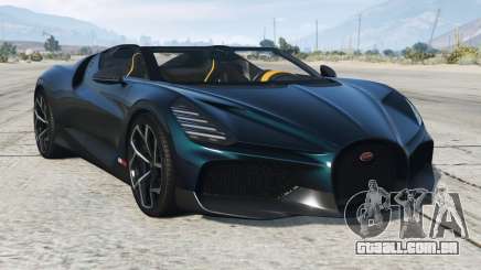 Bugatti W16 Mistral Blue Stone [Add-On] para GTA 5