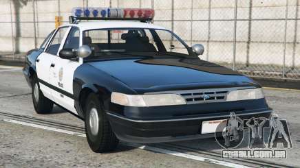 Ford Crown Victoria LSPD Rich Black [Replace] para GTA 5