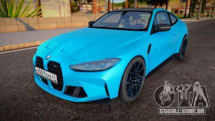 BMW M4 Competition Sapphire para GTA San Andreas