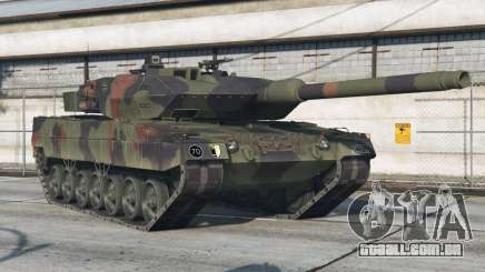 Leopard 2A6 Rifle Green [Replace] para GTA 5