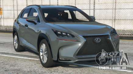 Lexus NX 200t Ironside Gray [Add-On] para GTA 5