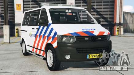 Volkswagen Transporter (T5) Politie [Add-On] para GTA 5