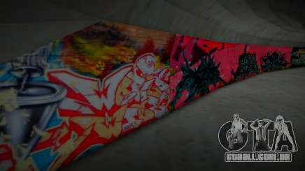 Wild Walls v2 (Graffiti Environment) para GTA San Andreas