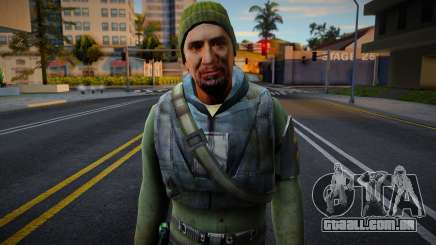 Half-Life 2 Rebels Male v8 para GTA San Andreas