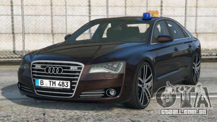Audi A8 Unmarked Police [Add-On] para GTA 5