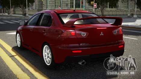 Mitsubishi Lancer Evo X SR V1.1 para GTA 4