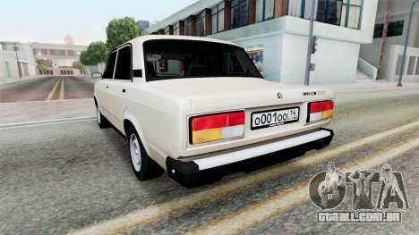 VAZ-2107 Bon Jour para GTA San Andreas