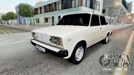 VAZ-2107 Bon Jour para GTA San Andreas