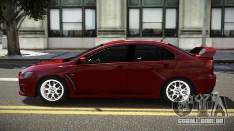 Mitsubishi Lancer Evo X SR V1.1 para GTA 4