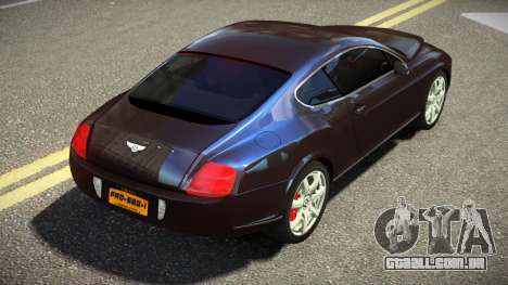 Bentley Continental GT XS V1.2 para GTA 4