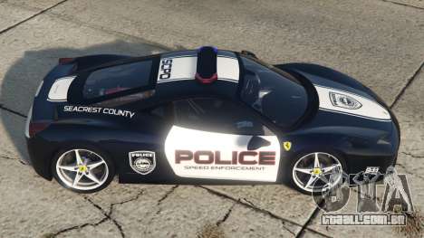 Ferrari 458 Italia Seacrest County Police